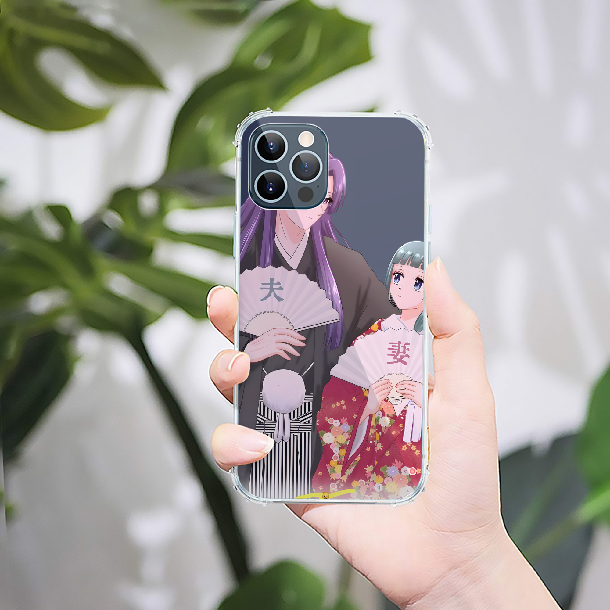 （画像用） 薬屋のひとりごと The Apothecary Diaries 【iPhone 12シリーズ対応】透明スマホケース（クリアソフトケース）